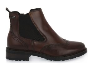 Μποτάκια/Low boots Valleverde NAPPA MARRONE