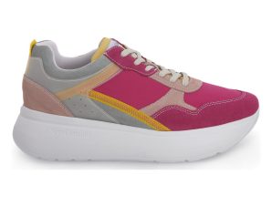 Sneakers NeroGiardini NERO GIARDINI 609 VELOUR FUXIA