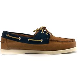 Boat shoes Duca Di Morrone Santiago – Suede Brown/Blue