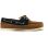 Boat shoes Duca Di Morrone Santiago – Suede Brown/Blue