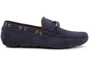 Boat shoes Duca Di Morrone Edoardo – Suede Blue