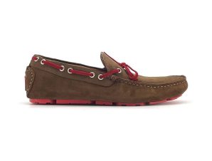 Boat shoes Duca Di Morrone Edoardo – Suede Brown