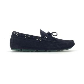 Boat shoes Duca Di Morrone Edoardo – Suede Blue/Green